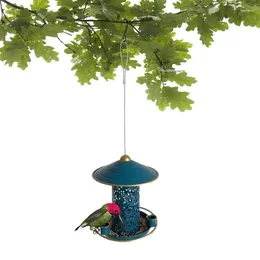 Other Bird Supplies Hanging Wild Feeder 1PCS Reliable Rust Resistant With 3 Water Cups Effortless Outdoor For Garden
