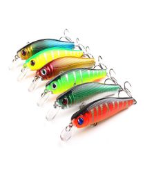 Hengjia Minnow Lures Hard Bait 20pcs Artificial Fishing lures Swimbaits fishing tackle 6 colors 85CM 89G 6 Treble Sharp Hooks5466946