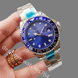 For mens designer watch Automatic Mechanical Stainless Steel Strap High End Business Casual watches Mens Essential Luminous watchs Large calendar display window