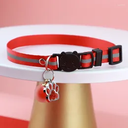 Dog Collars Cat Collar With Bell And Pendant Pet Kitten Accessories