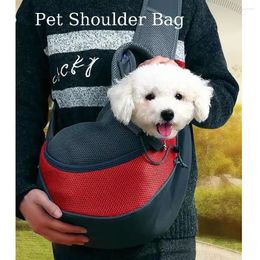 Dog Apparel Pet Sling Carrier Bag Outdoor Portable Shoulder Messenger Cat Walking For Puppy Kitten Nylon Pets Handbag