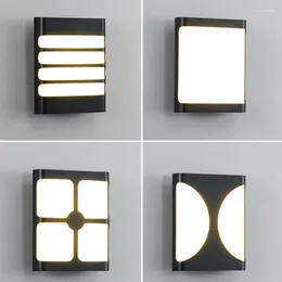 Wall Lamp Modern Outdoor LED Waterproof IP65 Garden Aisle Balcony Entryway Sconce Home Decoratioan Light Fixture Lustre