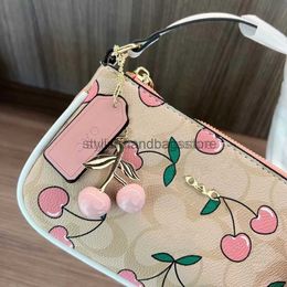 Totes Cherry Underarm Wrap Fragrant designer bag Cherry Pendant Shoulder Oblique Cross body bag tote bagstylishhandbagsstore