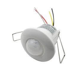 Intelligent Silent Dry Contact 12V-24V Mini Embedded Infrared Human Body Induction Switch Home Reed Pipe Signal