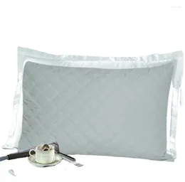 Pillow Custom Printed Quality 50 70Cm Stock Microfiber Ultrasonic Quilted Embossed Polyester Solid Dyed Sham