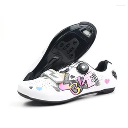 Cycling Shoes Customise Breathable Ultralight Nylon Sole Road Bike Riding Self-locking SPD Professional Sneakers