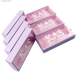 False Eyelashes Wholesale magnetic eyelash box packaging Customised eyelash box wholesale 25mm mink eye eyelash fluffy box packaging supplier24327