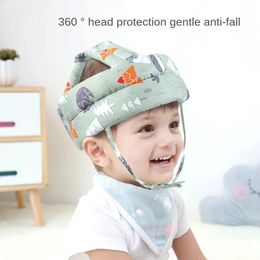 Anti Collision Head Learning To Walk Baby Walking Hat Baby Headrest Anti Fall Device Head Breathable Safety Protection Pad 240327