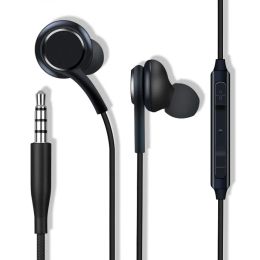 For Samsung Galaxy S8 S8 Plus In Ear Wired Headset Stereo Sound Earbuds Volume Control Earphone With Retail Package LL