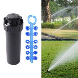 Sprinklers 40°~360° Adjustable Popup Sprinkler 3/4"Female Thread Rotor Watering Device Gear Drive Garden Yard Lawn Field Irrigation Nozzle