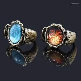 Cluster Rings SG Vintage Game Dark Souls Men Ring Devourer Of Gods Aldrich Cosplay Jewelry Women Fans Gift