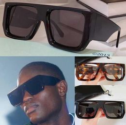 Fashion White Tropez rectangle frame sunglasses OW40018U UV400 Lens Designer Acetate Glasses 400184492060