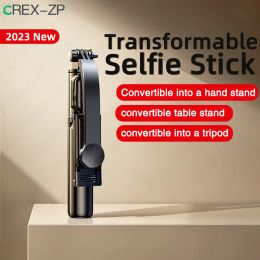 Sticks Selfie Stick Tripod with Detachable Phone Holder Wireless Bluetooth Portable Stabilizer for Smartphone Samsung Xiaomi iPhone