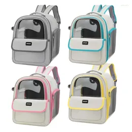 Cat Carriers Bubble Backpack Pet Adjustable Ventilated Carrying Bag Comfortable Lightweight Spacious For Small Dog Cats