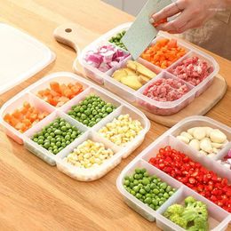 Storage Bottles Multi-compartment Fridge Organizers And Clear Boxes With Lids Food Fruit Box For