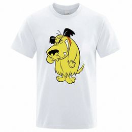 muttley T shirt Carto Funny Cott Laughing Dog Humor Hihi Heehee Haha Fi Street T-shirt Men Brand Tee Shirt n553#