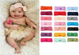 Baby Headbands kids boutique designer hair bands girls hair bows Children Knotted Elastic Hair Band Accessories8476789