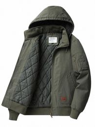 jackets For Mens Parkas Men Winter Sweat-shirt Tactical Clothing Bomber Coats Golf Sweatshirt Vintage Clothes Windbreaker Coat K4P9#