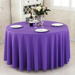 Table Cloth Plain Color Tabby Large Round Tablecloth Rectangular El Banquet Wedding Black