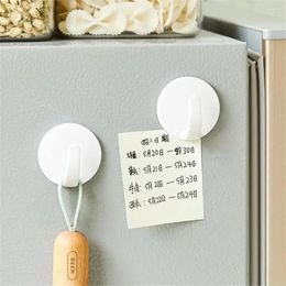 Hooks Refrigerator Magnet Hook Waterproof Removable Wall Convenient Durable Key Holder For Fridge Kitchen Magnetic Organizers