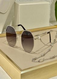 Sunglasses For Women Summer 2040 Style AntiUltraviolet Retro Plate Metal Full Frame Fashion Glasses Random Box Send Chain9287341