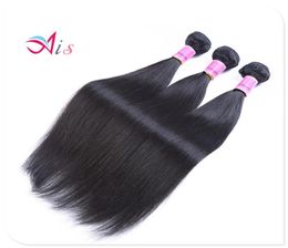 7A Human Hair Bundle 1228 inches Peruvian Malaysian Unprocessed Silky Straight Human Hair Weave 3Bundleslot Full Head Hair Exten1605073