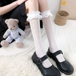 Lolita calf socks JK girls lace calf socks Lolita stockings