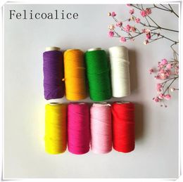 Decorative Flowers 10pcs Nylon Thread For Making Stocking Elasticity Coil Cord Screen Flower Material Florist Handmade Accessories
