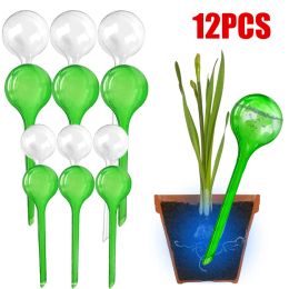 Cans 12Pcs Automatic Plant Watering Bulbs Self Watering Balls Plastic Garden Water Can Houseplant Device Drip Irrigation System 2023