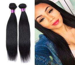 brazilian human hair straight Virigin hair bundles Human Hair Extensions Peruvian Malaysian Brazilian Straight Human Weaves Straig8480081