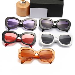 Men's designer sunglasses womans Polygons sunglass Vintage Gradient Female UV400 with box p8735