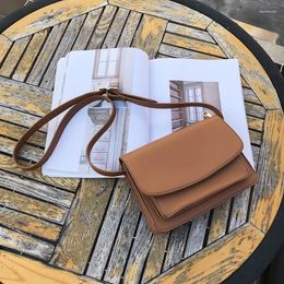 Shoulder Bags Vento Marea Satchels Crossbody Bag For Women 2024 Messenger In Soft Leather Pu Simple Design Style Black Purse