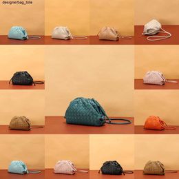 Purse Crossbody Small Bags Womens 2024 Type Woven Cloud Soft High Grade Cross-body Versatile Leather Dumpling Hobo Designer Bag