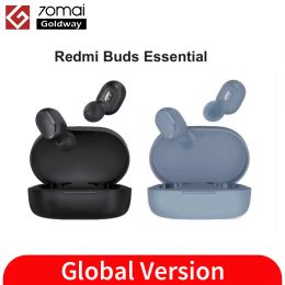 Earphones Xiaomi Redmi Buds Essential Wireless Bluetooth 5.2 TWS Earphone Headset 18h Battery Life Mi Ture Earbuds HD Sound Quality