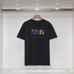 メンデザイナーラグジュアリーメンズ女性Tシャツとレタープリント半袖A9