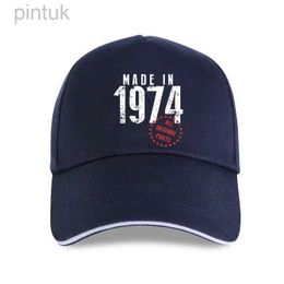 Ball Caps New For Sale Made In 1974 All Original Parts Birthday Men Crew Neck Baseball cap Fashion 24327