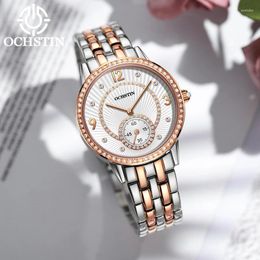 Wristwatches OCHSTIN Model 2024 Urban Beauty Series Fresh And Simple Japanese Quartz Movement Waterproof Wrist Watch