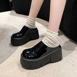 Sandals Womens Fur High Heel Platform Wedge Slide Short Fur Warm Strap Shoes New 2024 Winter Designer Pump No Print Good Product FlipL2403