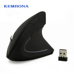 Mice KEMBONA 1600 DPI Vertical Mouse 3D Wireless Vertical Mouse With USB Receiver Gaming Mouse Ergonomics Mause For PC Game Mice