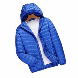 new Down Jacket Men All-Seas Ultra Lightweight Packable Water and Wind-Resistant Breathable Coat Big Size Men Hoodies Jackets s8tL#