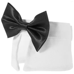 Dog Apparel Tuxedo Collar Adjustable Bow Tie Puppy Pet Cat Gift Decorative Kitten Cute For Supply Collars