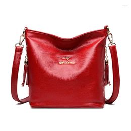 Shoulder Bags Luxury Handbags Women Designer Sac Messenger Female Soft Leather Bag Crossbody For Girls Bucket