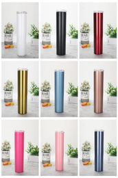 Tumbler Stainless Steel Water Bottle Beer Coffee Mug Lids Insulated Vacuum Cups Thermos Wine Glass 20Oz Double Layer Drinkware C724297175