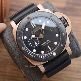 Luxury Watches for Mens Mechanical Wristwatch Panerrais Multi-function Designer Watches High Quality Sapphire Large Diameter Watch TF0T