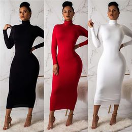 Women Winter Dress Sexy Club Party Dresses Long Sleeves 646852