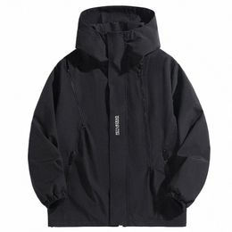 10xl 12XL Plus Size Windbreaker Men Waterproof Jacket Solid Colour Black Windbreaker Coats Male Big Size Outdoor Outerwear n274#