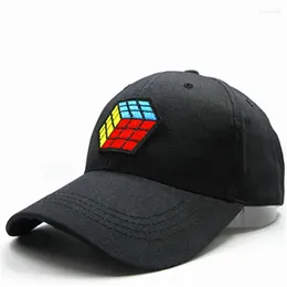 Ball Caps 2024 Cube Embroidery Cotton Baseball Cap Hip-hop Adjustable Snapback Hats For Men And Women 194