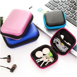 Storage Bags Sundries Travel Bag Charging Case For Earphone Package Zipper Portable Organiser Electronics Drop Delivery Home Garden Dhxpu