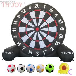 Darts 3m/4m/5m high giant inflatable soccer football dart board target game for sale 24327