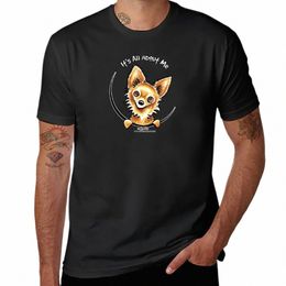 new Lg Haired Chihuahua :: It's All About Me T-Shirt boys animal print shirt plain t-shirt anime mens tall t shirts 974a#